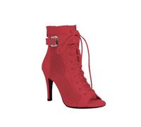 Botas de Baile para Mujer Zapatos Punta Abierta Botines de Baile con Tacón Alto Salsa y Bachata de Salon Sandalias Fiesta Tacon Fino con Cordones Sandalia Elegantes Moda Calzado de Danza Ofertas
