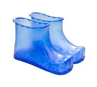 Botas de buceo de pies - Zapatillas de baño para pies con calefacción térmica, inserciones de spa portátiles impermeables para masajes, relajación y cuidado cómodos, zapatos de terapia de agua