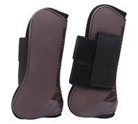 Botas de caballo, botas protectoras para caballos, botas de tendón protectoras para las patas traseras delanteras, con, engranajes atléticos, PU, elásticas, engrosadas, para (Une paire de pattes