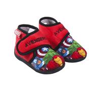 Botas de Casa Avengers Oficiales Marvel para Bebé Niño | Zapatillas de Estar por Casa Cálidas y Antideslizantes | Pantuflas Infantiles Cómodas para Invierno | Diseño Superhéroes Marvel