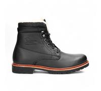 Botas De Combate De Cuero Aviador P03 Negras Para Hombre Panama Jacks