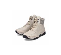 Botas De Cordones Para Dama Rieker Aisladas 45955-60 Beige