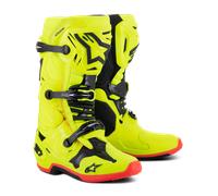Botas de Cross Alpinestars Tech 10 Amarillo Flúor/Negro/Rojo Flúor42 Amarillo Flúor,Negro,Rojo Flúor