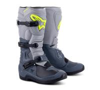Botas de cross Alpinestars Tech 3 Gris oscuro/Gris/Gris claro/Negro49,5 Gris oscuro,Gris,Gris claro,Negro