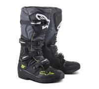 Botas de Cross Alpinestars Tech 5 Negro/Gris/Amarillo43 Negro,Gris,Amarillo