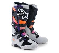 Botas de Cross Alpinestars Tech 7 Negro/Gris/Naranja/Magenta51 Negro,Gris,Naranja,Magenta