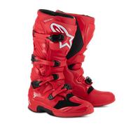 Alpinestars Tech 7 Botas de motocross, rojo, tamaño 48 para Hombres