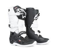Alpinestars Tech 7S S25, botas juventud 7 US male Negro/Blanco