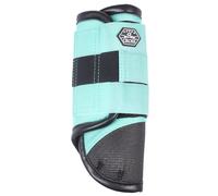 Botas de cross delanteras para caballos QHP Technical L