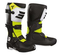 Botas de Cross Shot Race 4 Negro/Blanco/Amarillo47 Negro,Blanco,Amarillo