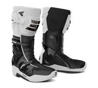 Botas de Cross Shot Race 8 Blanco/Negro/Cromado43 Blanco,Negro,Cromado