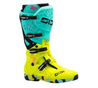 Sidi Crossair-X Botas de motocross, Amarillo menta/neón, Talla 46