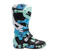 Botas de Cross Sidi Crossair X Cian desordenado40 Cian desordenado