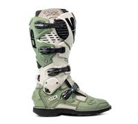 Sidi Crossfire 3 Botas de motocross, verde-beige, tamaño 40 para Hombres