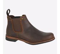 Botas De Cuero Chelsea Para Hombre Woodland Oslo Con Gussets Slip On Color Tan