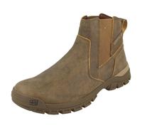 Caterpillar Botas de cuero para hombre Pull On Dealer Chelsea Threshold
