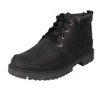 Botas De Cuero Para Hombre Clarks Con Cordones Hasta El Tobillo - Rossdale Mid