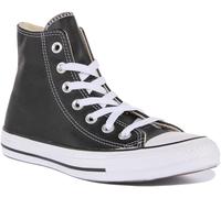 Chuck Taylor All Star Leather High Top Hombre Talla 38. Color Negro