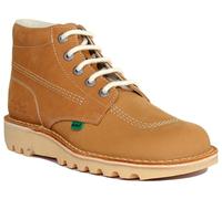 Botas De Cuero Para Hombre Kickers Kick Hi M Lace Up En Rojo Oscuro EU 39-46