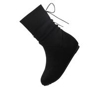 Botas de cuero para mujer elegantes con tacón | Botines retro puntiagudos cómodos botas de equitación forradas cálidas | Botines estilo británico con pajarita Botas cortas para mujer Botas ligeras al