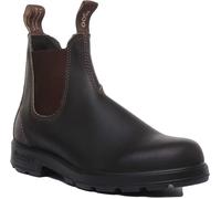 Botas De Cuero Premium Para Hombre Blundstone 500 En Marrón Oscuro EU 40-48