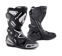 Botas de cuero Racing Forma Ice Pro Flow Negro Blanco