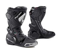 Botas de cuero Racing Forma Ice Pro Negro Blanco