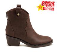 Rocket Dog Yolanda Mujer Diseñador Formal Moda Vestido Botines Marrón