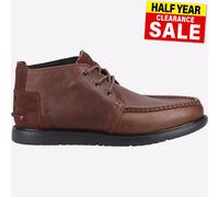 Toms Botas Navi Moc Chukka – Cordones Piel Marrón – Hombre