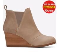 Botas De Cuña Informales Para Mujer Toms Kelsey Color Marrón