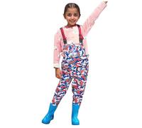 Botas de de con animados para niños y niñas, botas de juveniles para niños pequeños, botas de y a de agua con botas Botas Agua Niño (2-3 Years)