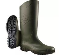 Botas De DUNLOP PVC GOMA Impermeables A La Rodilla Para Trabajo Caza Pesca