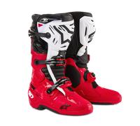 Botas de Enduro Alpinestars Tech 10 Rojo brillante/Negro/Blanco48 Rojo brillante,Negro,Blanco