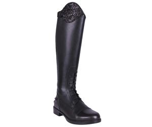 Botas de equitación infantiles QHP Riding boot Romy Junior - Negro / 30