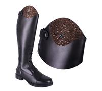 Botas de equitación QHP Exchangeable parte superior Romy Sparkle - Rose / 35/37