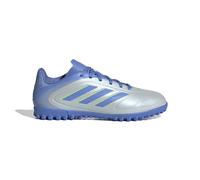 adidas Unisex Kids' Zapatilla de fútbol Copa Pure 3 Club moqueta (Adolescentes), Halo Blue/Blue Fusion/Lucid Lemon, 38 2/3