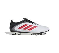 adidas Copa Pure III Club FG/MG Football Boots, Botas de fútbol Unisex Adulto, Cloud White/Lucid Red/Core Black, 44 2/3 EU