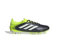 adidas Copa Pure III League Firm Multi Ground Football Boots, Botas de fútbol Unisex Adulto, Core Black/Cloud White/Lucid Lemon, 43 1/3 EU