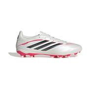 adidas Unisex Adulto Copa Pure IV League Firm Ground Football Boots, Zero Met./Core Black/Lucid Red, 41 1/3 EU