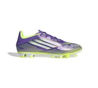 adidas F50 Club Firm Multi Ground Football Boots, Botas de fútbol Unisex Adulto, Purple Rush/Cloud White/Lucid Lemon, 45 1/3 EU