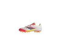 adidas F50 League Football Boots Artificial Ground, Botas de fútbol Unisex Adulto, Cloud White/Core Black/Solar Yellow, 42 2/3 EU