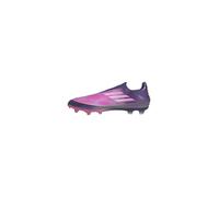 Adidas - Bota de fútbol F50 League LL FG/MG Lamine Yamal, Unisex, Unity Purple-White-Lucid Lemon, 8 UK