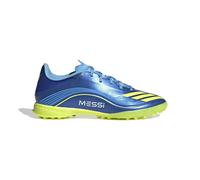 adidas Unisex Bota F50 Messi League moqueta, Royal Blue/Solar Yellow/Semi Blue Burst, 41 1/3