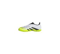 adidas Unisex niños Predator Club Turf Football Boots Kids, Cloud White/Core Black/Lucid Lemon, 38 2/3 EU