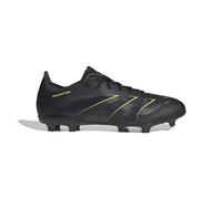 adidas Predator League Firm Multi Ground Football Boots, Botas de fútbol Unisex Adulto, Core Black/Carbon/Lucid Lemon, 45 1/3 EU