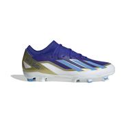 adidas X Crazyfast Messi League Firm Ground Boots, Botas de fútbol Unisex Adulto, Lucid Blue/Blue Burst/Cloud White, 42 2/3 EU