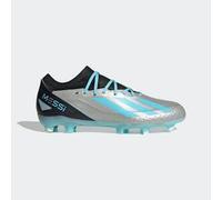 adidas X Crazyfast Messi.3 Firm Ground Boots, Botas de fútbol Unisex Adulto, Silver Metallic/Blue/Core Black, 46 EU