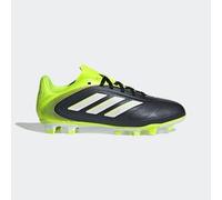 adidas Unisex niños Copa Pure III Club Firm Ground/Multi Ground Football Boots Kids, Core Black/Cloud White/Lucid Lemon, 34 EU