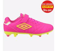 Umbro Botas de fútbol Especiales Liga Júnior Alto Rendimiento Rosa