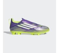 adidas Unisex Kids' F50 League Laceless Firm Ground Football Boots Kids Purple 5